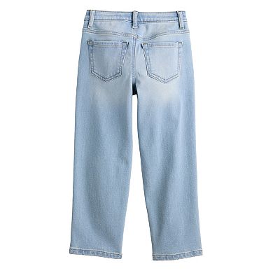 Girls 4-12 Jumping Beans® High Rise Straight Jeans