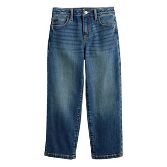 Girls 4-12 Jumping Beans® High Rise Straight Jeans
