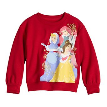 Girls 4-12 Disney's Core Fleece Crewneck Sweatshirt