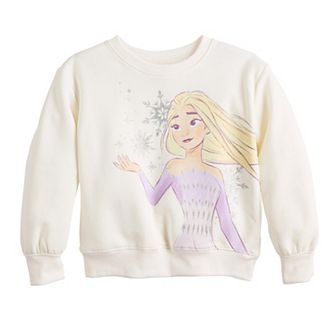 Girls 4-12 Disney's Core Fleece Crewneck Sweatshirt