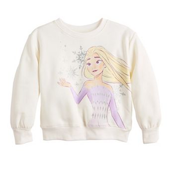 Girls 4-12 Disney's Core Fleece Crewneck Sweatshirt