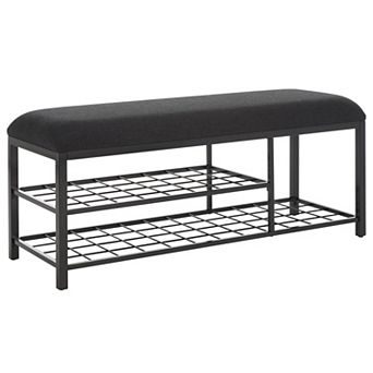Safavieh Milligan Open Shelf Bench