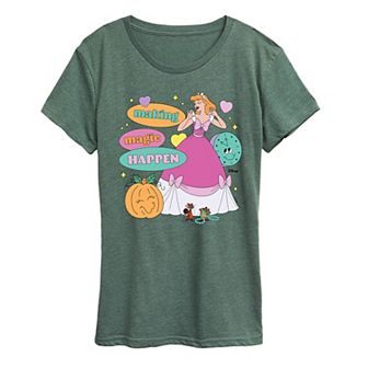 Disney's Cinderella Women's Making Magic Happen Graphic Tee