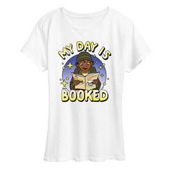 Disney's The Princess and the Frog Tiana Women's My Day Is Booked Graphic Tee