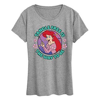 Disney's The Little Mermaid Ariel Women's Tangle Free Graphic Tee