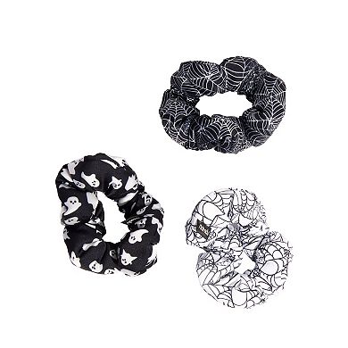 Kitsch Cloud Scrunchies 3-pc. Set - Spiderweb