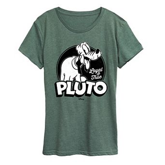 Disney's Pluto Women's Vintage Graphic Tee