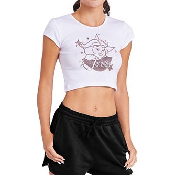Juniors' The Jetsons Vintage Jane Crop Graphic Tee
