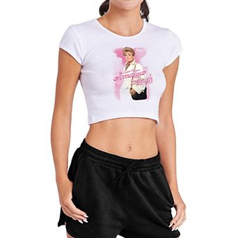 Juniors' Murder, She Wrote Sleuth Crop Graphic Tee