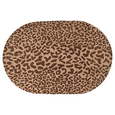 Surya Athena Animal Print Rug - 6' Square