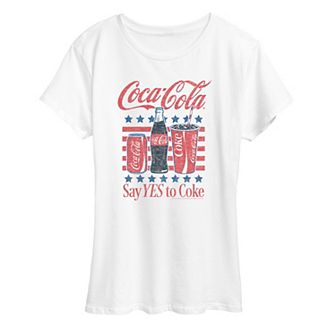 Women's Coca-Cola Yes To Coke Vintage Graphic Tee