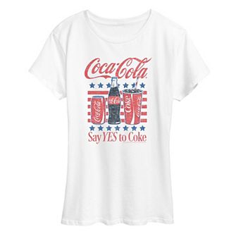 Women's Coca-Cola Yes To Coke Vintage Graphic Tee