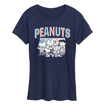 Women's Peanuts Americana Graphic Tee