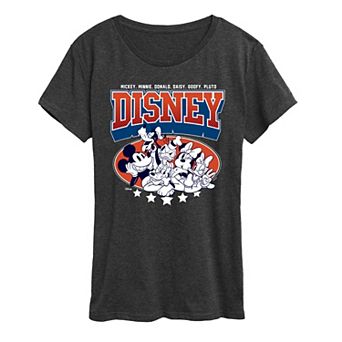 Disney's Mickey Mouse & Friends Women's Americana Graphic Tee
