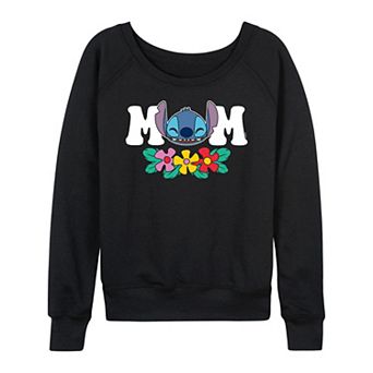 Disney's Lilo & Stitch Women's Mom French Terry Long Sleeve Tee