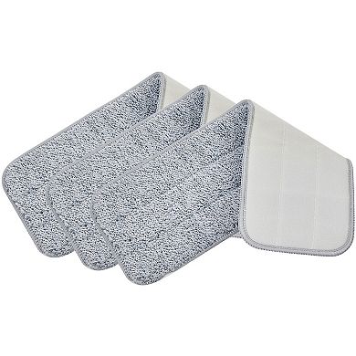 Salav True & Tidy 3-pc. Mop Pad Set for SPRAY-250 Spray Mop