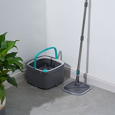 Salav True & Tidy Spin Mop with TrueClean Mop & Bucket System