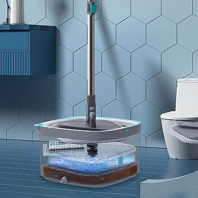 Salav True & Tidy Spin Mop with TrueClean Mop & Bucket System