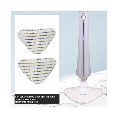 Salav True & Tidy 2-pc. Mop Pad Set for STM-300 Steam Mop