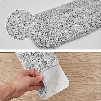 Salav True & Tidy 1-pc. Round Mop Pad & 1-pc. Flat Mop Pad for SPRAY-360