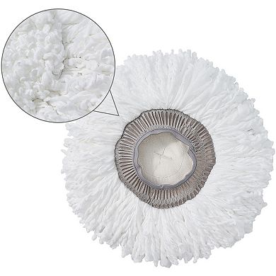 Salav True & Tidy 1-pc. Round Mop Pad & 1-pc. Flat Mop Pad for SPRAY-360