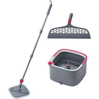 Salav True & Tidy Spin Mop and Bucket System Deluxe Set