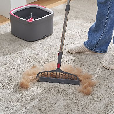 Salav True & Tidy Spin Mop and Bucket System Deluxe Set