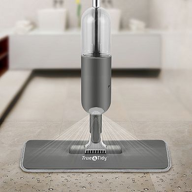 Salav True & Tidy Spray Mop with 360 Swivel Head and Removable Water Tank