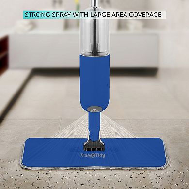 Salav True & Tidy Spray Mop with 360° Swivel Mop Head & Removable Water Tank