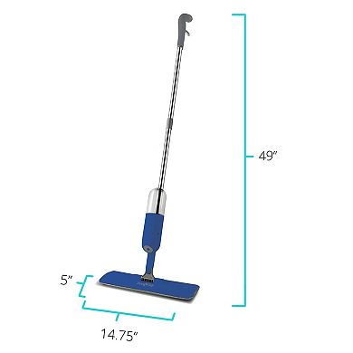 Salav True & Tidy Spray Mop with 360° Swivel Mop Head & Removable Water Tank