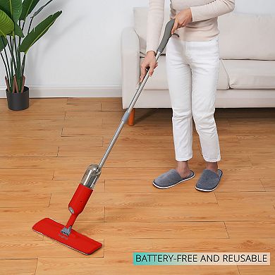 Salav True & Tidy Spray Mop with 360° Swivel Mop Head & Removable Water Tank