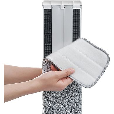 Salav True & Tidy Heavy Duty Wet and Dry Sweeper Mop & Mop Pad 4-pc. Set