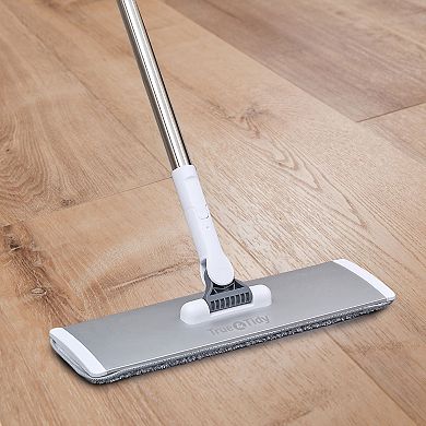 Salav True & Tidy Heavy Duty Wet and Dry Sweeper Mop & Mop Pad 4-pc. Set