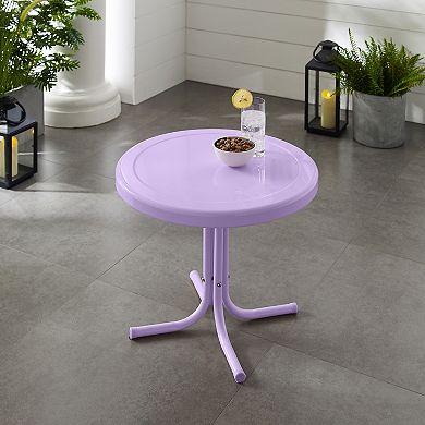 Crosley Furniture Griffith Retro Outdoor Side Table
