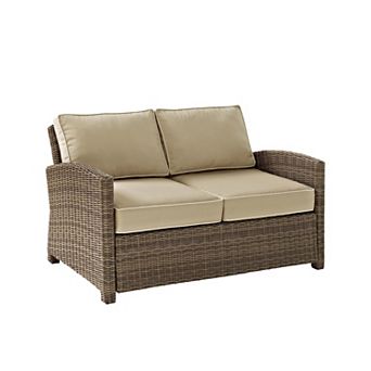 Crosley Furniture Bradenton Outdoor Wicker Loveseat