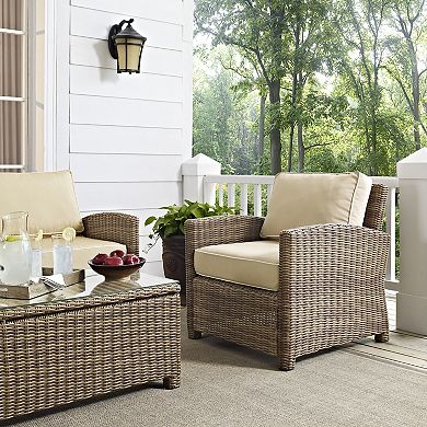 Crosley Furniture Bradenton Outdoor Wicker Chair