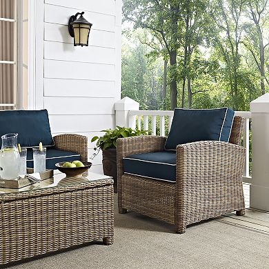 Crosley Furniture Bradenton Outdoor Wicker Chair