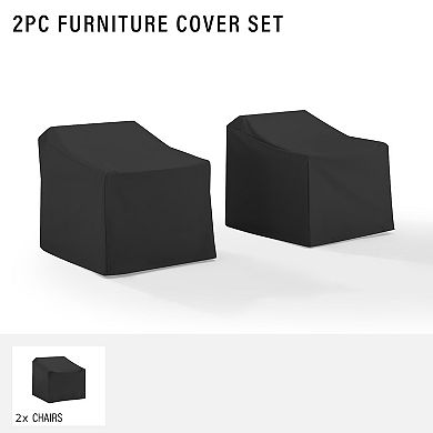 Crosley Furniture 2-pc. Outdoor Chair Furniture Cover Set
