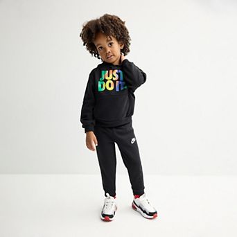 Baby & Toddler Boys Nike "Just Do It." Fleece Hoodie & Joggers 2 pc Set