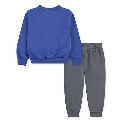 Baby & Toddler Boys Nike Fleece Crewneck Sweatshirt & Pants 2-Piece Set