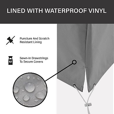 Crosley Furniture 4-pc. Outdoor Chair Furniture Cover Set