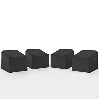 Crosley Furniture 4 pc Outdoor Chair Furniture Cover Set