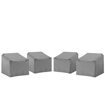 Crosley Furniture 4 pc Outdoor Chair Furniture Cover Set