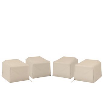 Crosley Furniture 4 pc Outdoor Chair Furniture Cover Set