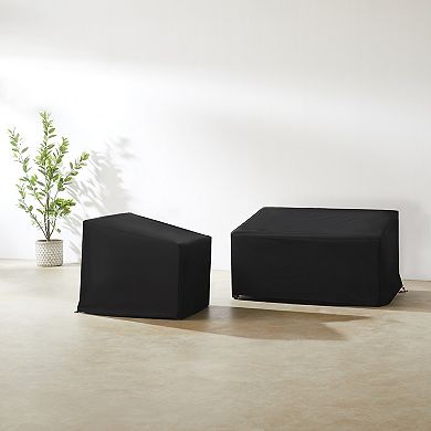 Crosley Furniture 2-pc. Outdoor Loveseat & Chair Furniture Cover Set