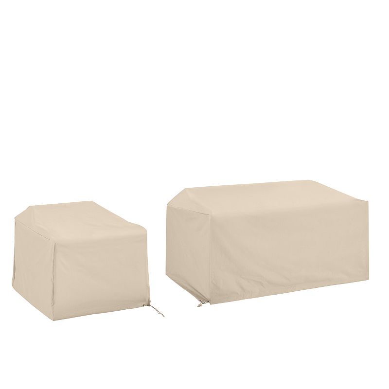 Crosley Furniture 2-pc. Outdoor Loveseat & Chair Furniture Cover Set
