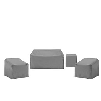 Crosley Furniture 4 pc Outdoor Furniture Cover Set