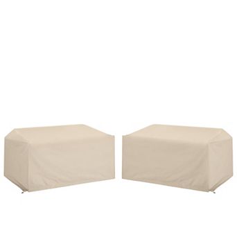 Crosley Furniture 2 pc Outdoor Loveseat Furniture Cover Set