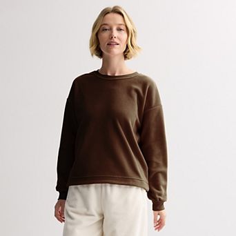 Women's Tek Gear® Micro Fleece Crew Pullover