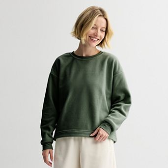 Women's Tek Gear® Micro Fleece Crew Pullover